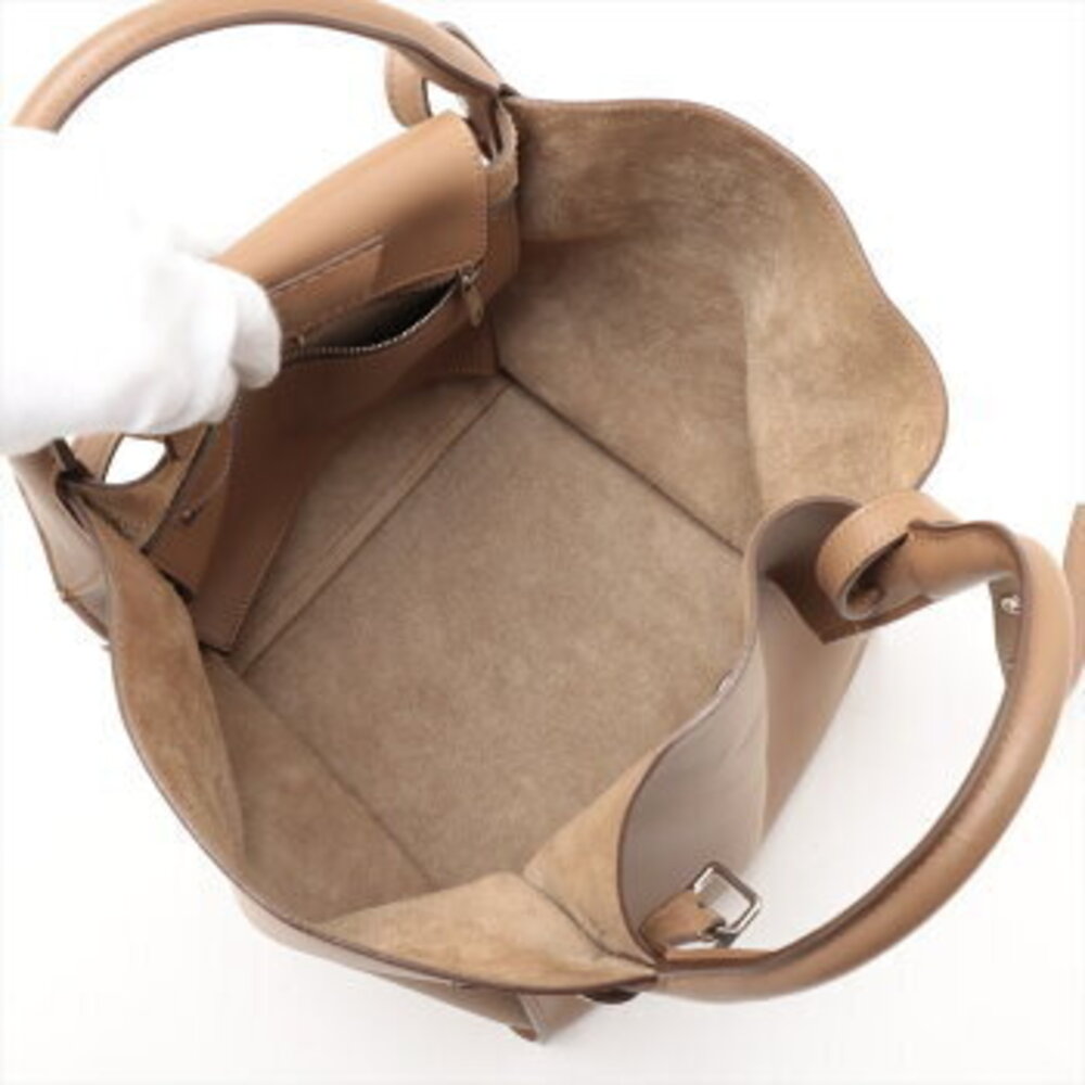 Celine Big Bag Leather Handbag Crossbody Tote Shoulder Brown - Picture 8 of 10